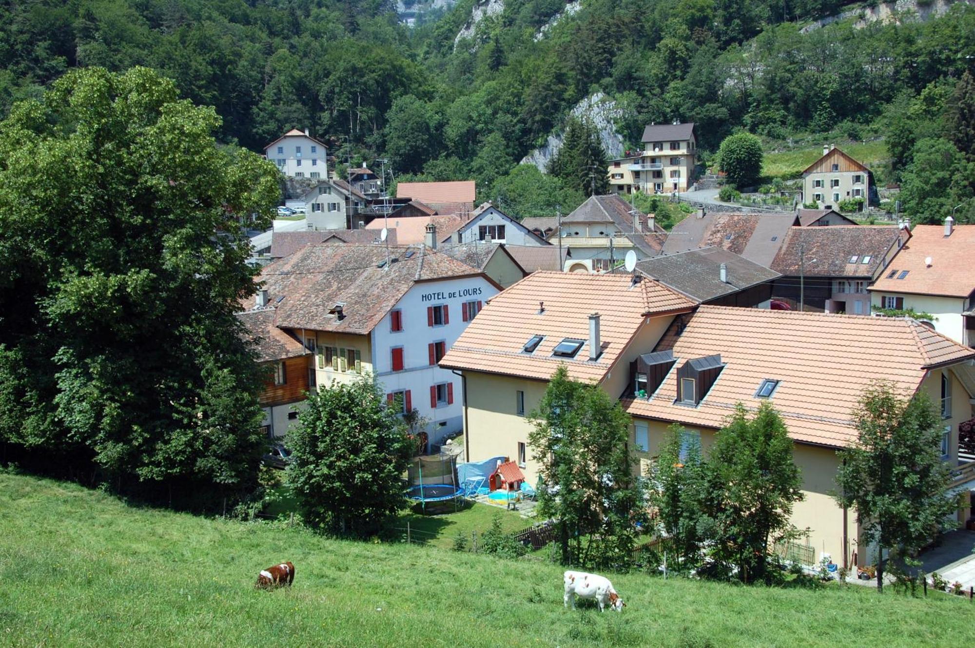 Hotel De L'Ours Vuiteboeuf Luaran gambar